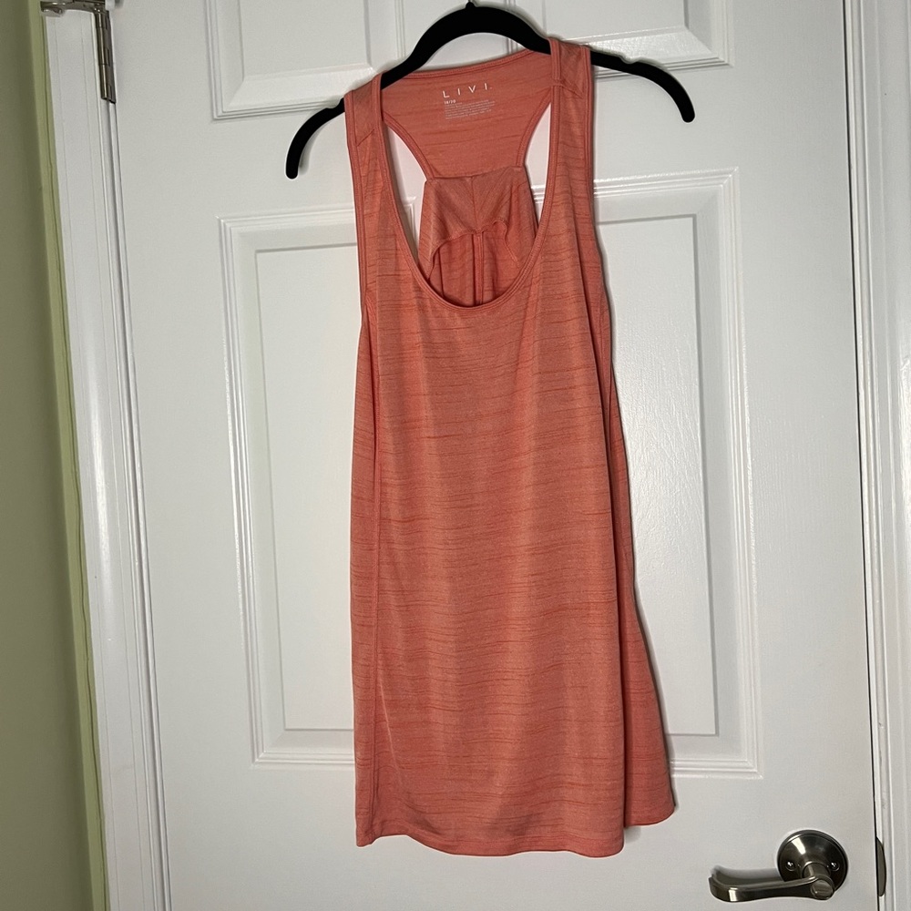 Livi Active Wicking Cross Drape-Back Tank
